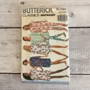 Butterick 6360 Sewing Pattern Pajamas Nightshirt Leggings Top Miss XS-XL UNCUT
