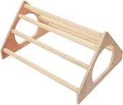 ifundom Wooden Parrot Stand Rack Bird Perch for Chickens Parrots Exercise Play Stand for Healthy Birds Safe Chewable Design Easy to Install present for Pet Owners