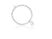 Clogau Silver & Rose Gold Tree of Life Initials Affinity Bead Bracelet 17-18cm Q