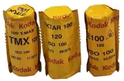 3 Rolls Kodak 120 Ektar ISO 100, E100, T-MAX Color Negative Film Expired