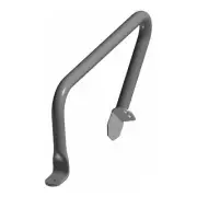 Polaris OEM Bolster Weld, Left, Matte Blac, 1024803-458