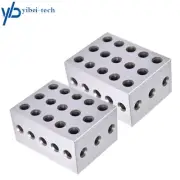 1 Matched Pair 2-3-4 234 Blocks 23 Holes .0002" Ultra Precision Machinist Jig
