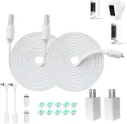 10FT Power Adapter and Cable for Ring Camera, Ring Stick up Cam Battery, Ring Sp
