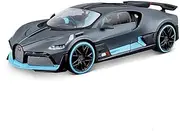 Scale Finished Model Car 1:24 Scale for Bugatti Divo/Chiron Alloy Diecast Car Model Simulation Miniature Vehicle Souvenir Ornaments Die-cast Vehicle(C)