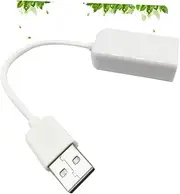 HOMSFOU USB 2.0 Sound Card 7.1 Channel Adapter Cable for Notebook Virtual Sound for Speaker Box