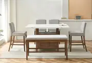 DIONE 6 Piece High Dining Setting