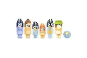 Bluey - Wooden Character Skittles Set (7 Pieces), Includes 6 Pins & 1 Ball