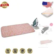 Heat & Steam Resistant Ironing Mat with Foldable Silicone Rest – Stylish Size