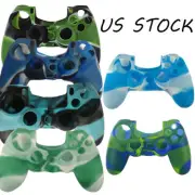 PS4 Controller Gamepad Console Case for Sony PlayStation Rubber Gel Skin Case US