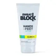 SweatBlock Antiperspirant Lotion for Hands & Feet - CLINICAL STRENGTH for Men...