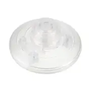 Foot Pedal Push Switch Inline Lamp LED Lighting On-off Control Button Clear 3Pcs