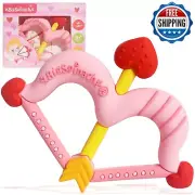 Teethers Heart Shape Silicone Baby Teether Toy, Valentine's Day Gift for Baby