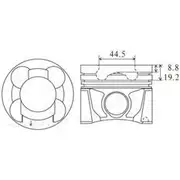 Austral Piston Set - P1186 020