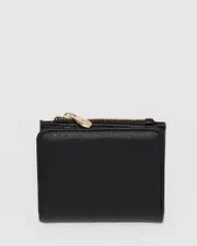 Black Plain Han Mini Wallet