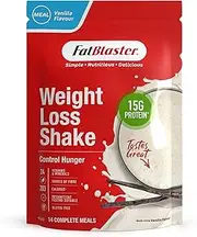Naturopathica FatBlaster Vanilla Flavour Weight Loss Shake 465 g