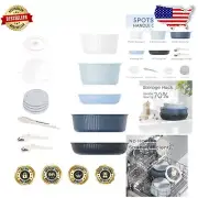 Compact Nonstick Cookware Set - Induction-Compatible, Dishwasher Safe & Portable