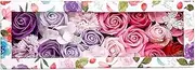 Bath Fragrance Q-FLA Bath Salts Flower Box, Pink/Purple, 1 Piece