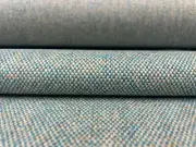 21 yd Camira Main Line Flax Bayswater Blue Woven Wool Upholstery Fabric