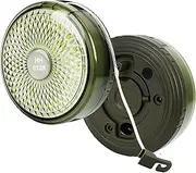 Camping Light USB Rechargeable Tent + Warm Ambiance String Light e Measure Storage Camping Light Green