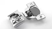 20 Pack, 1/2" Overlay 3D Soft Close Concealed Hinge for Face Frame Door, Smoo...