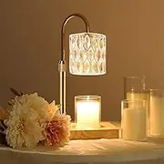 TANCHEN Candle Warmer Lamp with 2 LED Bulbs, Dimmable, Timer & Dimmer, Elegant Home Decoration