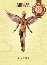NIRVANA IN UTERO ALBUM ARTWORK BAND MUSIC HOME WALL ART PRINT PREMIUM POSTER