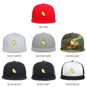 Youth Kid's Lemon Patch Flat Bill Mesh Back Snapback Trucker Cap - FREESHIP