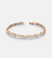 [Suzanne Kalan] Suzanne Kalan Fireworks 18kt gold and diamond bangle One Size gold