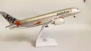 JETSTAR 787 DREAMLINER B787 LARGE PLANE MODEL LED Lights RESIN 1.6 kg apx 43cm 1:160