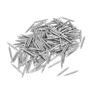 11mm Watch Band Pin 1.3mm Dia Steel Single Flanged End Spring Bar Pins 200pcs