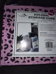 2 D-Clutter Folding Storage Cubes 12x12x12