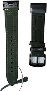 [DJDLFA] For Garmin Fenix 5 Plus Forerunner 945 935 Approach S60 Smart Watch Quick Easy Fit Leather Watchband Straps for Fenix 6 pro Band