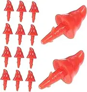 BELLIFFY Xmas Snowman Making Nose Accessories 200pcs Snowman Nose for Crafts Holiday Decorations