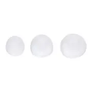 Replacement Silicone Ear Tips Earbuds Bud Small,Middle,Large Tips Clear 24Pcs