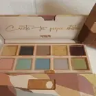 Alamar Destino Eyeshadow 10 pan Palette NIB Shimmer Gold Pearl Blue Matte Black