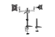 Brateck: Dual Aluminium LCD VESA Desk Mount
