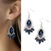 Paparazzi Prismatic Parade - Blue Earrings