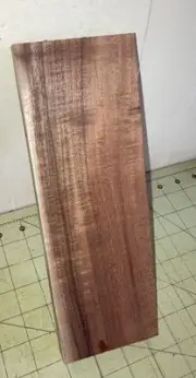 One Piece Hawaiian Mild Curl Formosan Koa Wood ~10 1/4" x 3 1/2" x 3/4" (#251)