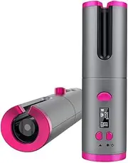Wireless Auto Rotating Ceramic Hair Curler Cordless Automatic Hair Curling Iron Air Curler Spiral Crimper Hair Waver Iron Styler HairCurler