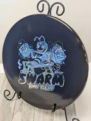 New Discraft Ledgestone 2025 ESP Super Flx Swarm Mid Golf Disc 175-176g BLACK