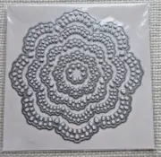 NIP We R Memory Keepers Floral Doily Design 5 piece graduated Die Cuts