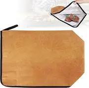 Reusable BBQ Blanket, Heat Resistant Grill Insulation Bag with Zip, Aluminium Coated Insulated Blanket, Suitable for Keeping Food Warm, Used for Camping and Outdoor Kitchens