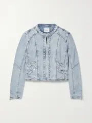 [Isabel Marant] Isabel Marant - Leys Denim Jacket - Light blue - FR 38 FR 38 Blue