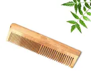 Hand Made Natural Pure Neem Wooden Comb For Hair