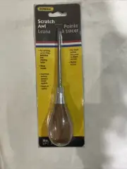 General Tools Scratch Awl Tool 818 with Hardwood Handle - Scribe Layout Work New