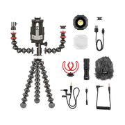 Joby GorillaPod Mobile Vlogging Kit - 2 x Arms, Wavo Mobile, Beamo Mini