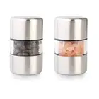 Manual Salt Pepper Grinder Stainless Steel Portable Mini Mill Grinder For Herb P