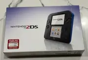 Nintendo 2DS Console FTR-001 Electric Blue Console FLAP UNOPENED Brand New NTSC