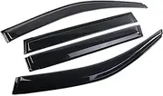 Window Visor Windows Visor Fit for Kia Picanto JA GT-Line X-Line Morning Grand EKO 2018-2023 Door Vent Awnings Rain Eyebrow Deflector Accessories, HUIM SHSE3 STORE-1