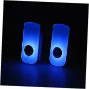 2 Pack LED Night Light Flashlight Motion Sensor Cut Light 3-in-1, Rechargeable